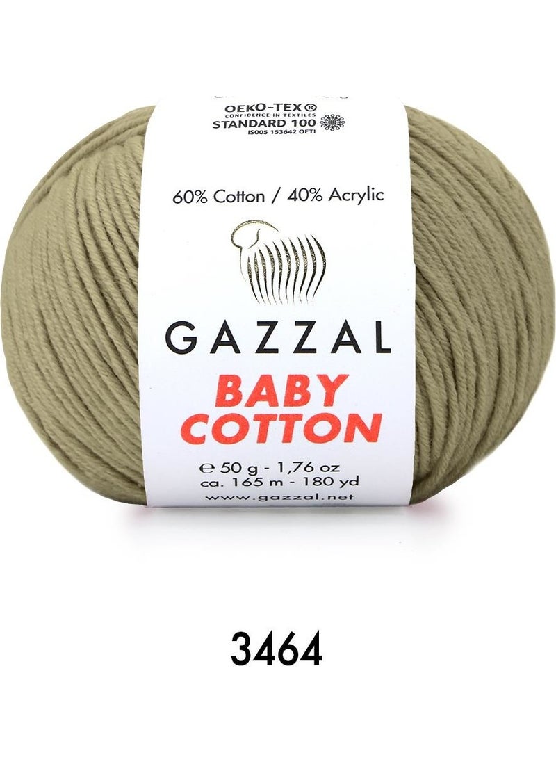 Gazzal Baby Cotton Amigurumi 50GR - Knitting Yarn 