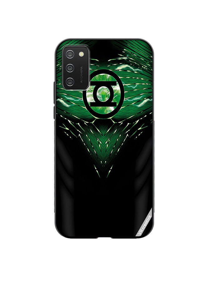 VR CREATIVE Protective Case Cover For Samsung Galaxy A02s Jack Kirby Green Lanterns Art Design Multicolour - Image 1