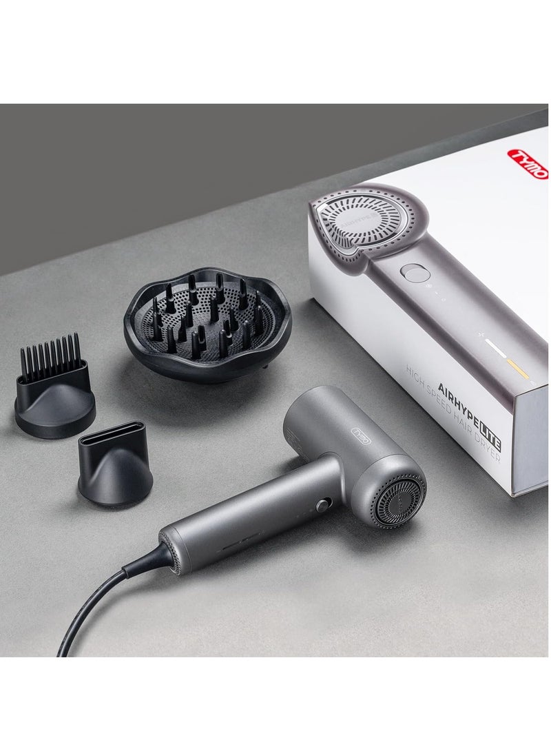 تايمو مجفف شعر اير هايب لايت من تيمو، 3 فوهات، HC602 - رمادي - Image 2