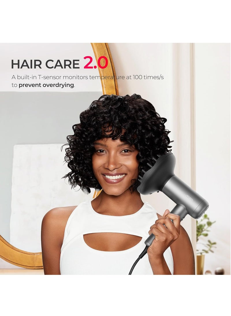 تايمو مجفف شعر اير هايب لايت من تيمو، 3 فوهات، HC602 - رمادي - Image 5