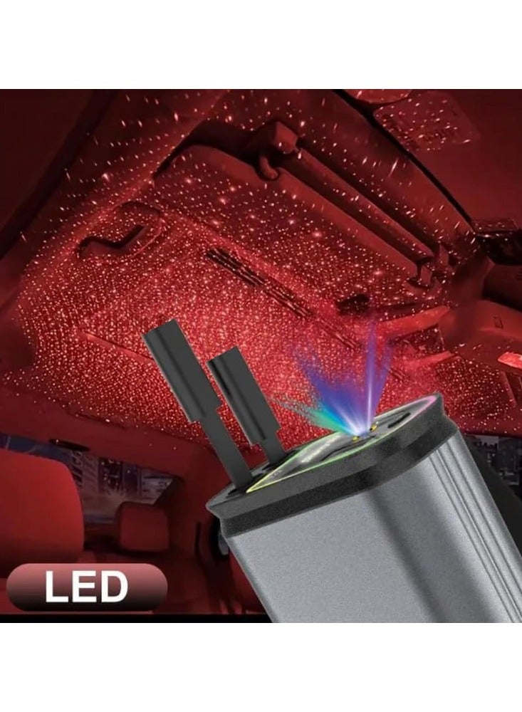 Taalk 4-in-1 Retractable Car Charger with Starry Sky Projector – 120W Fast Charging, QC/PD Compatible for iPhone & Android - Image 3