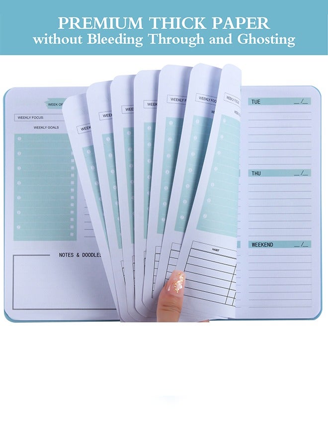 Merrystick Weekly Planner Sheet For Office, Home, School, Work, Study And More. (Black)  - Image 4