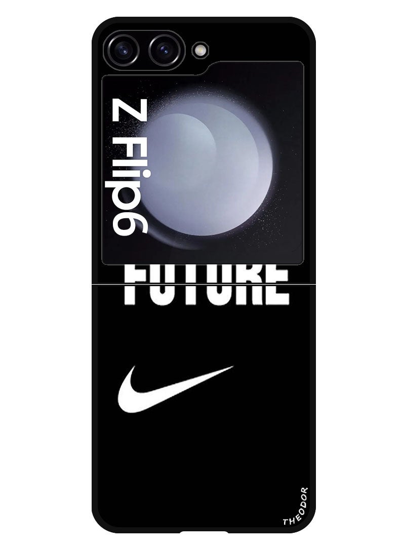 Theodor Protective Case Anti Scratch Shock Proof Bumper Cover For Samsung Galaxy Z Flip 6 Write The Future - Image 1