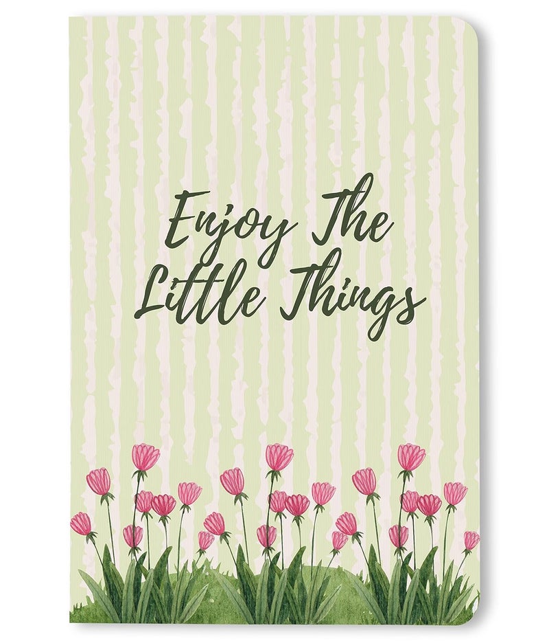 BOUND N FOUND 90 GSM A5 Journal: 160 Pages | Ruled | (Enjoy The Little Things) - Image 1