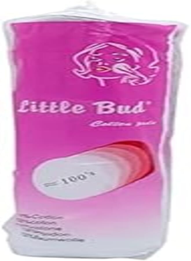 100 Pieces Cotton Round Strips Cosmetic Makeup Remover