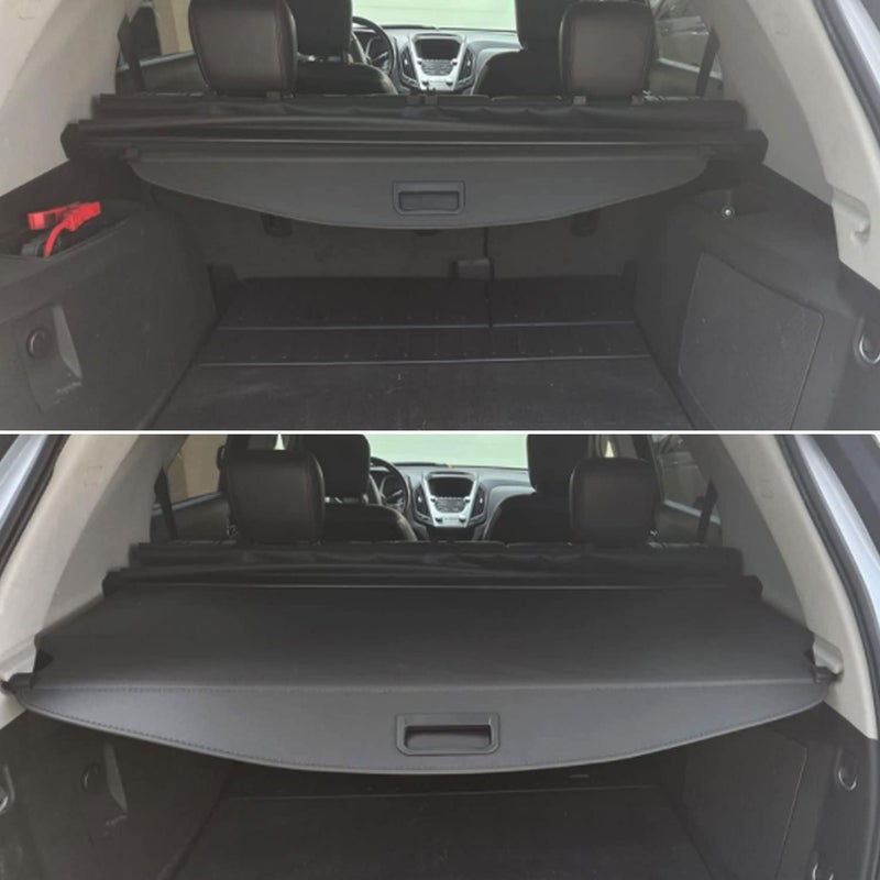 Liizoo Retractable Black Cargo Cover for Chevy Equinox & GMC Terrain (2010-2017) - Image 5
