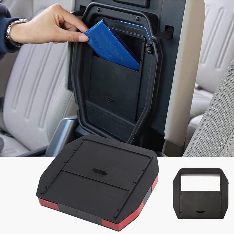Lotcesfun Compatible with Land Rover Defender 90 110 130 Hidden Armrest Storage Box fits 20202023 Defender Center Console Organizer Tray