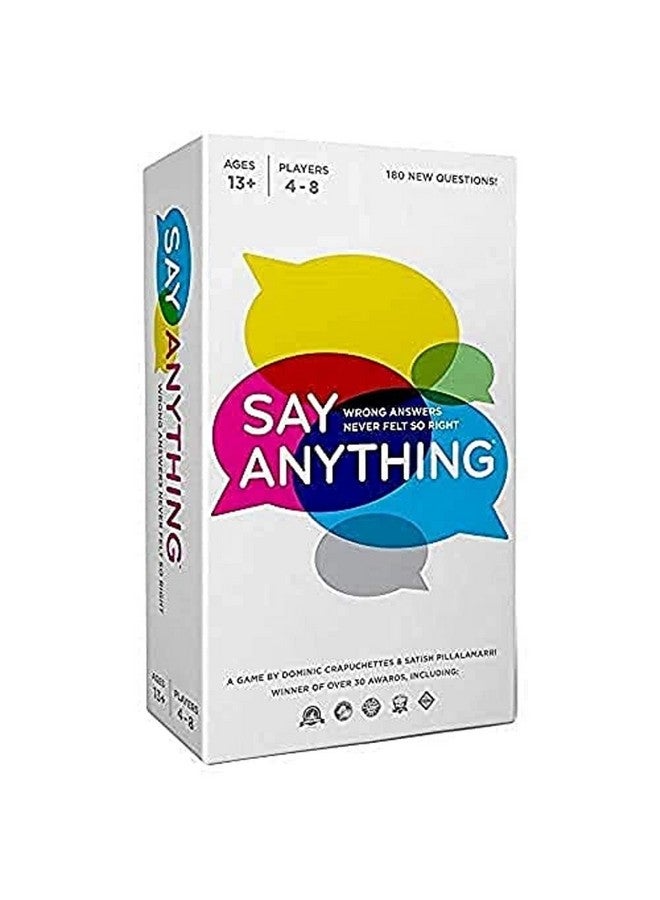 North Star Games Say Anything: 10th Anniversary-A Board Game by North Star Games 4-8 Players-Board Games for Family 30 Mins of Gameplay-Games for Family Game Night-for Kids and Adults Ages 13+ - English Version - Image 1
