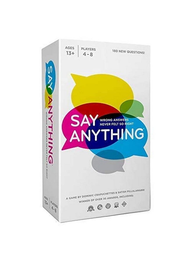 North Star Games Say Anything: 10th Anniversary-A Board Game by North Star Games 4-8 Players-Board Games for Family 30 Mins of Gameplay-Games for Family Game Night-for Kids and Adults Ages 13+ - English Version - Image 3