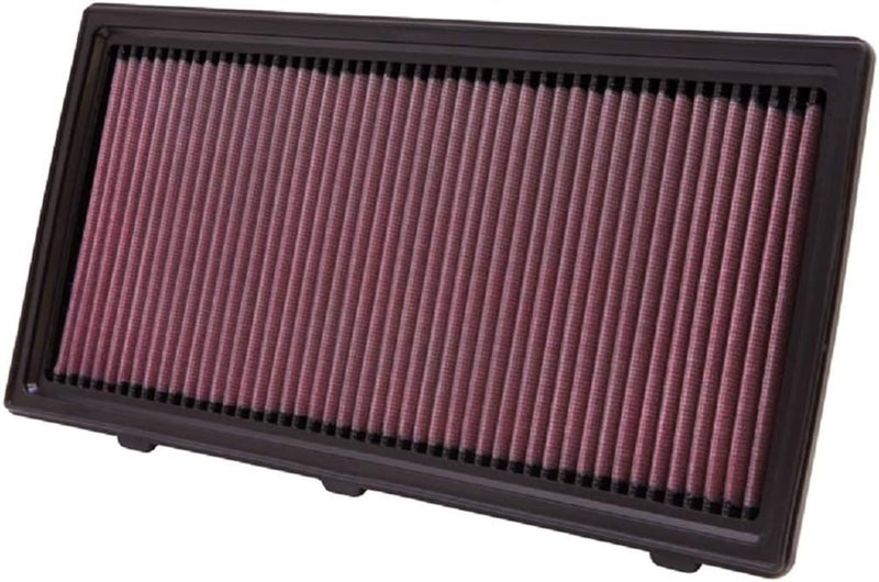K&N فلتر هواء المحرك K&N: أداء عالي، متميز، قابل للغسل، فلتر بديل: متوافق مع 1997-2011 دودج/رام/ميتسوبيشي (داكوتا، دورانجو، رايدر)، 33-2175 - Image 1