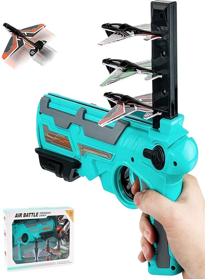 Boxoza Airplane with Glider Plane|Boys Toys Age 6-8 with One-Click Ejection Airplane Game|Gifts Ideal for 4-8 Years Old Boys and Girls - Multicolor (1) - Image 5