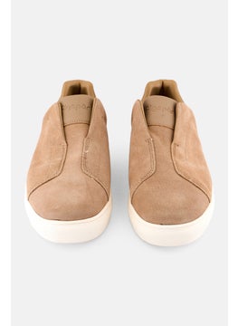 Algspar Men Slip On Casual Shoes, Taupe  - Image 4