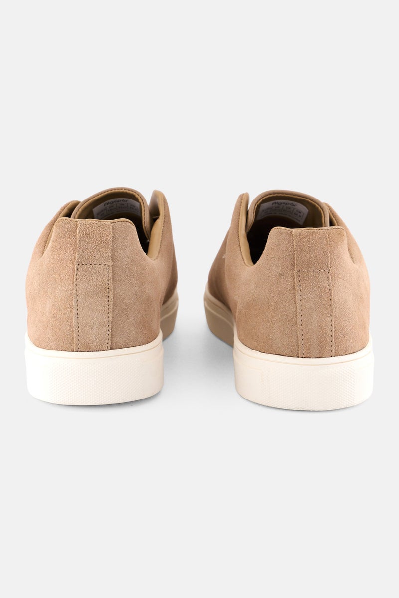 Algspar Men Slip On Casual Shoes, Taupe - Image 2