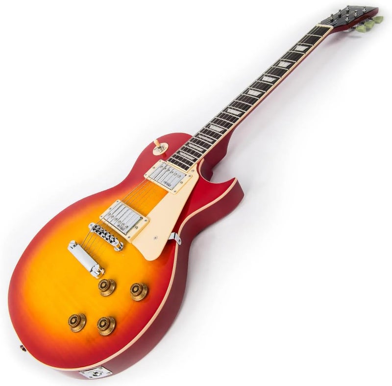 vintage جيتار كهربائي فينتاج V100 بلون شيري صن برست - Image 3