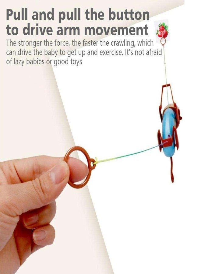 MAPA PLAY Rope-Climbing Monkey, Funny String-Climbing Monkey Toy Pull and Climb Monkey Pull String Monkey Interactive Toy with Funny Sound Effect for Children - Image 2