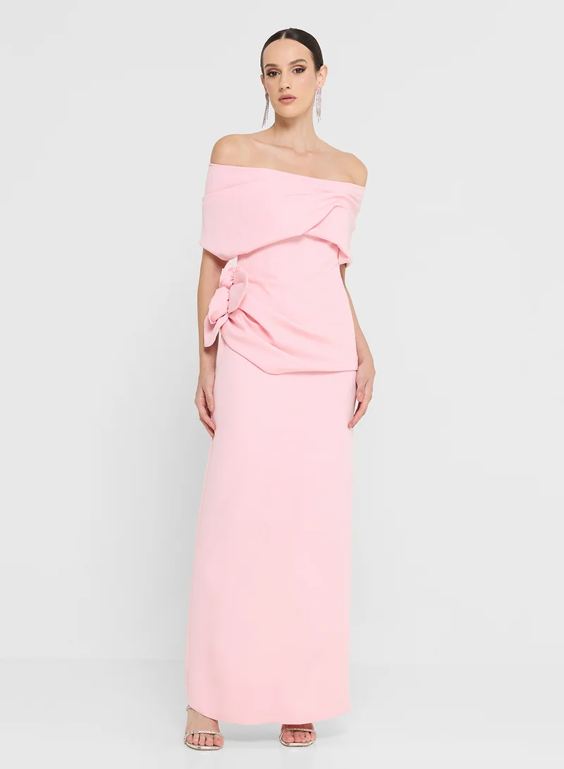نمشي x Off Shoulder Bodycon Dress