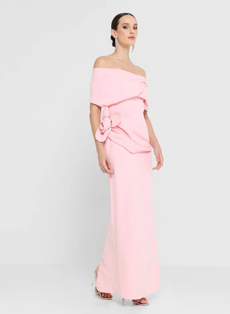 نمشي x Off Shoulder Bodycon Dress