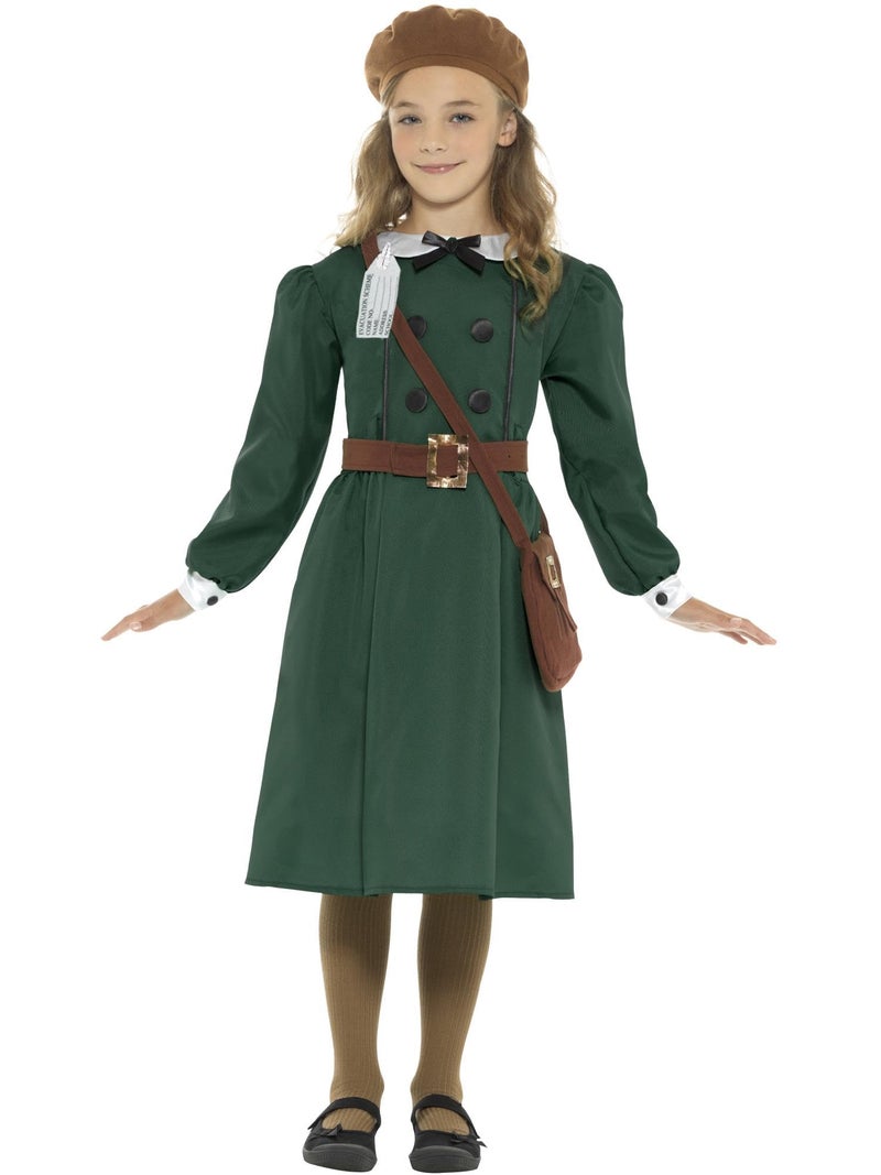 Smiffys WW2 Evacuee Girl Costume - Image 1