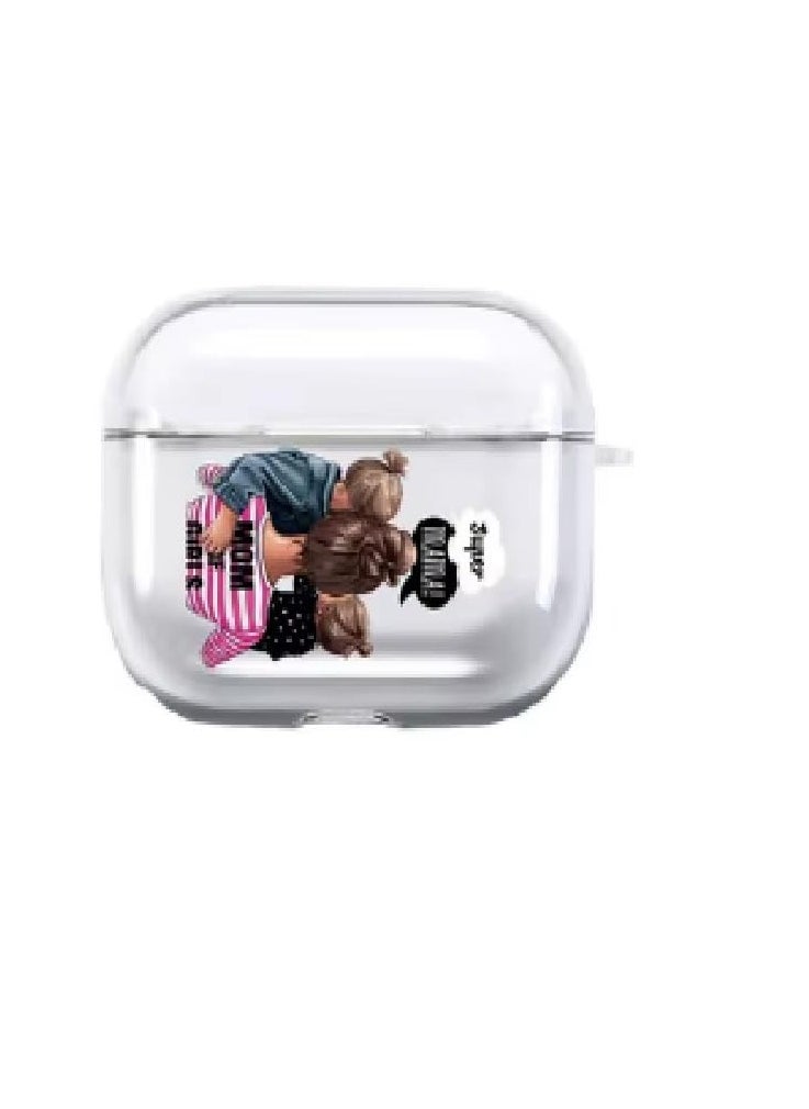 ماركة غير محددة - جراب سماعات شفاف – حماية أنيقة وسهلة الوصول لسماعاتك المفضلة-Airpods pro - Image 1