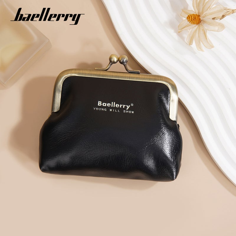 New Women''s Coin Purse baellerry Retro Wax Leather Mini Women''s Bag Fashion Storage Bag - Image 4