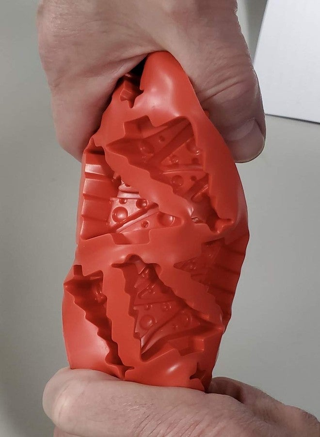 ريجنت صينية مكعبات ثلج سيليكونية للعطلات، قوالب حلوى في 3 صواني متنوعة: شجرة عيد الميلاد الحمراء، ندفة ثلج زرقاء فاتحة، رجل خبز الزنجبيل بني داكن، وعصا حلوى - Image 5