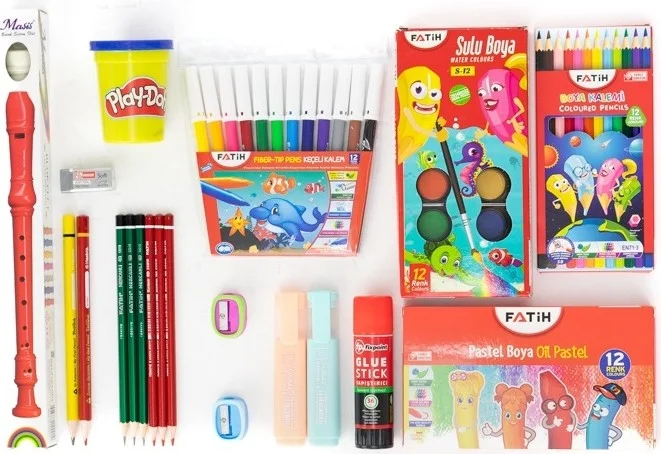 اوبلاند Multicolour Art Supply Set, Essentials