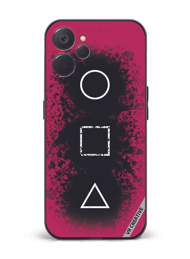 VR CREATIVE Protective Case Cover For Realme 10 5G Squid Game Design Multicolour - Image 1