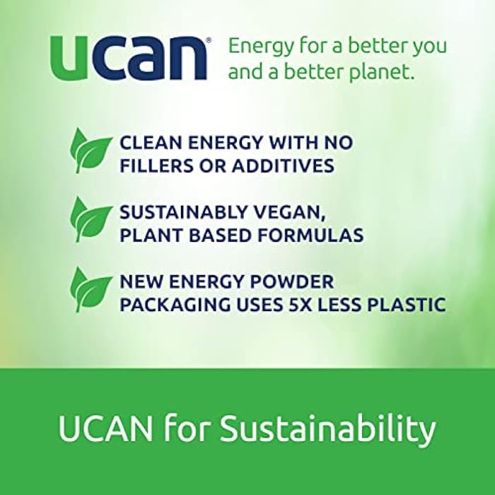 UCAN Hydrate Packets, Lemon-Lime, 12 Count (1.27 Ounce), Keto, Sugar-Free Electrolyte Replacement for Men & Women, Non-GMO, Vegan, Gluten-Free, Great for Runners, Gym-Goers, High Performance Athletes - Image 4