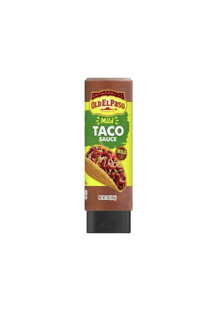 Old El Paso Mild Taco Sauce - 9 oz Squeeze Bottle - Image 3