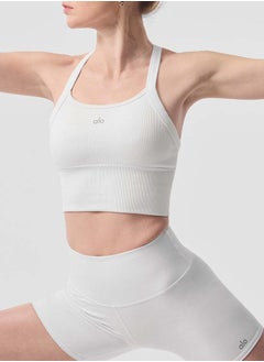 alo alo yoga yoga wear, beautiful back strappy sports, running training and fitness top  - Image 1