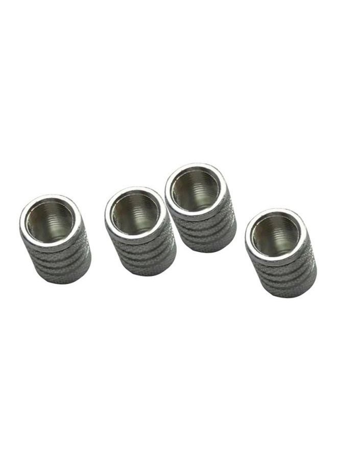NIBEMINENT 4-Piece Aluminum Alloy Tire Wheel Valve Cap  - Image 2