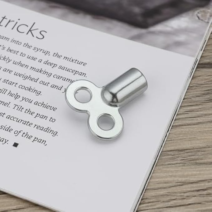 PACK OF 10 5 MM SQUARE RADIATOR BLEED VALVE KEYS, METAL KEY, RADIATOR VALVE, CLOCK KEY FOR BLEEDING AND BLEEDING RADIATORS FOR HEATING SYSTEMS IN THE HOME - Image 3