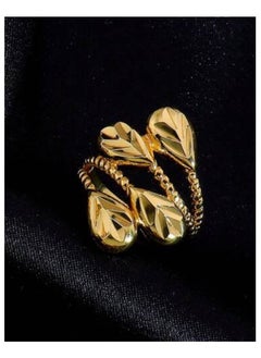 GOLDMAX 21k Gold Plated Ring For Women One Size  - Image 3