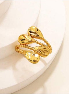 GOLDMAX 21k Gold Plated Ring For Women One Size  - Image 1