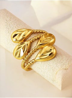 GOLDMAX 21k Gold Plated Ring For Women One Size  - Image 2