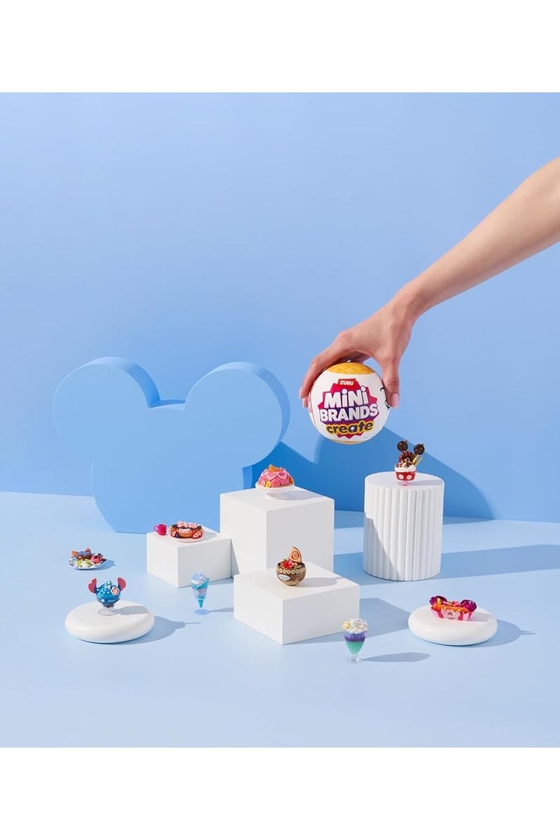 Mini Brands Create Disney Snacks – Collectible Mini Food Toys with Iconic Characters – Mystery Surprise Capsules with Recipe & Accessories – Fun Gift for Kids & Collectors - Image 4