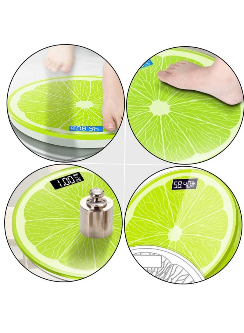 SYOSI Precise Electronic Body Weight Scale - Lemon Digital Bathroom Scale for Accurate Body Weight Measurement - Image 5