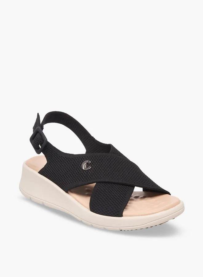 Le Confort Women Buckle Closure Strap Sandals