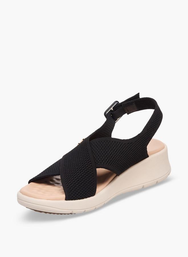 Le Confort Women Buckle Closure Strap Sandals - Image 4
