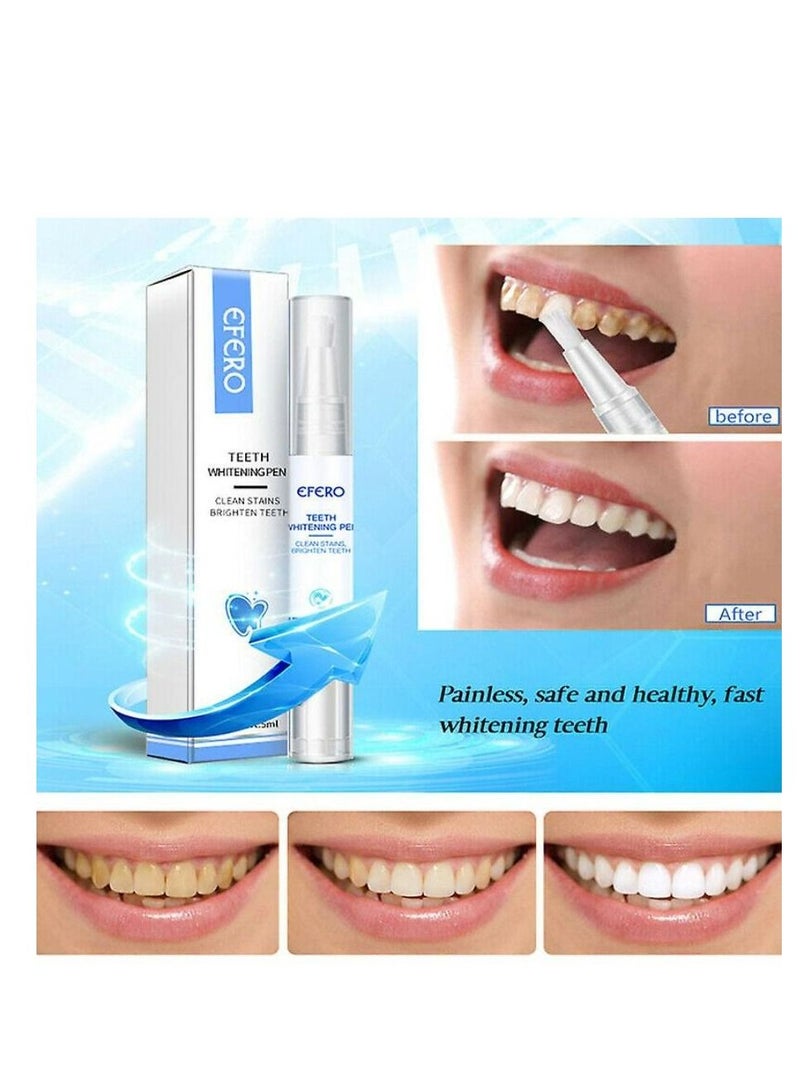 efero All New Teeth Whitening Kit  with Essence and Pen Dental Whitening Kit Fast Acting Easy Apply Stains Removing Teeth Whitener Combo Pack - Image 5
