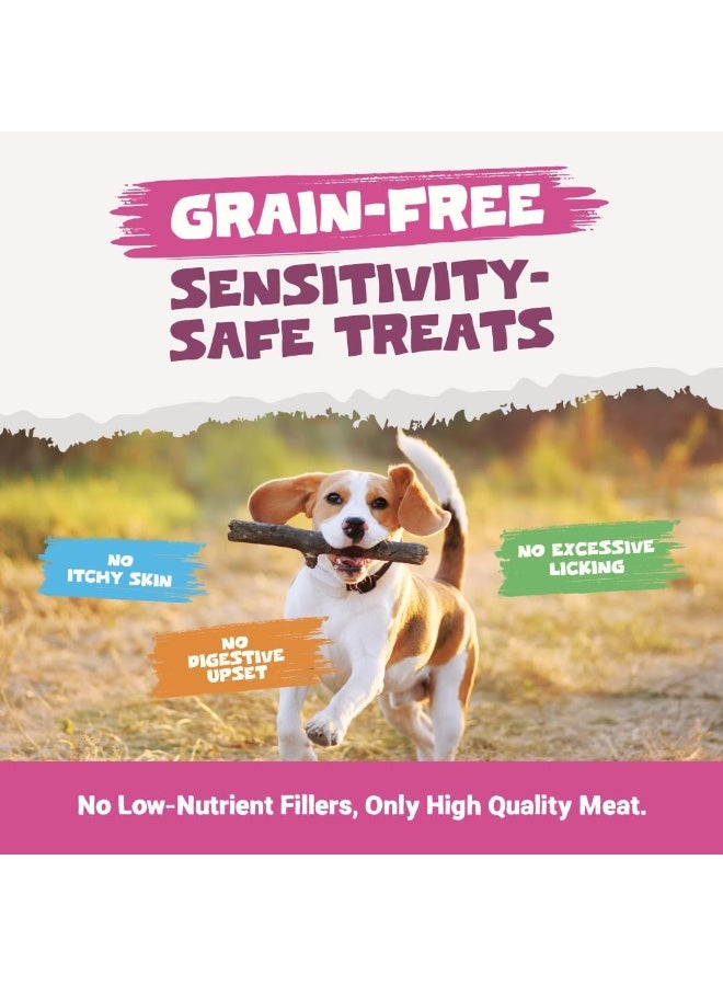 Pets Purest Turkey Dog Treats, Air-Dried Turkey Meat Strips - 100% Natural Dog Chews, Grain Free, Raw, Low Fat Dog Treats Suitable for Puppy & Senior - 100g - Image 4
