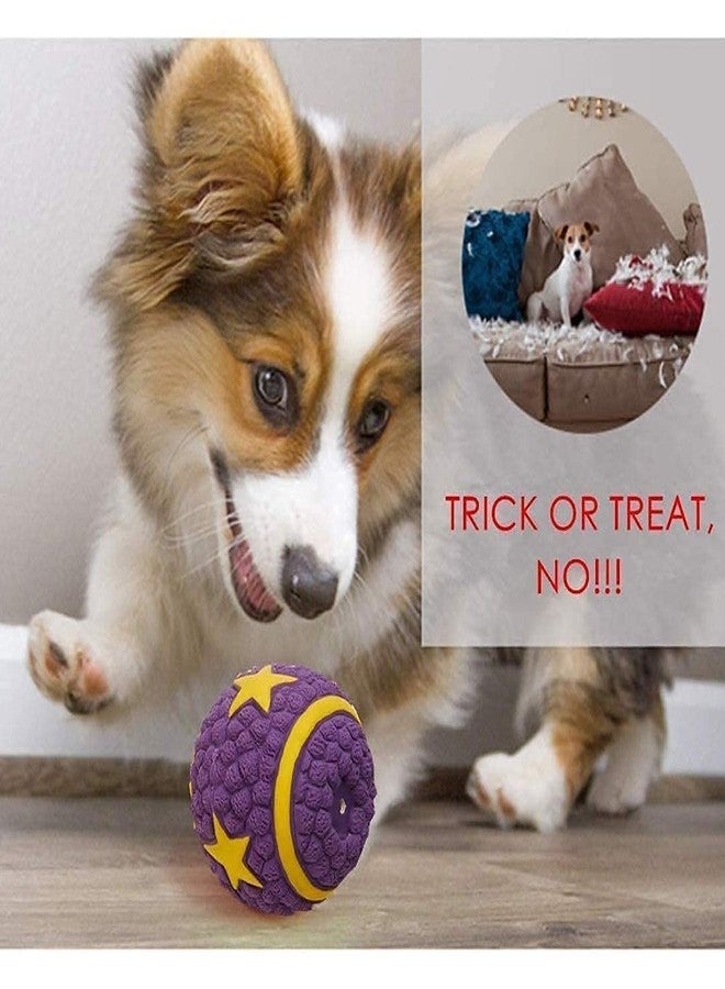 Pups&Pets لعبة كرة النجمة المطاطية من Pups&Pets، لعبة تصدر صوتاً، مناسبة للجراء والكلاب الصغيرة (عبوة واحدة، الحجم - صغير) - Image 5