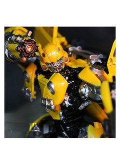 Excefore Deformation Robot Toy Deformed Car Robot Toys Action Figure Deformation Car Model Alloy Deformation Portable Robot Toys Gift for Girls Boys  - Image 4