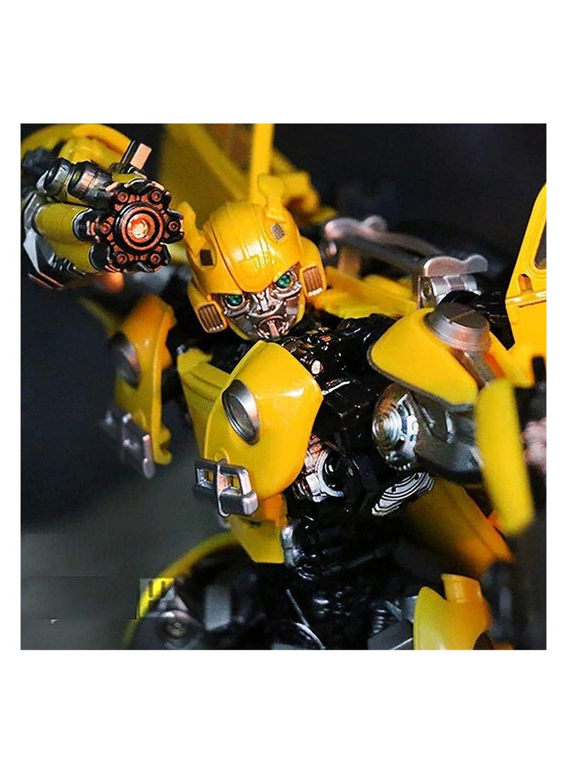 Excefore Deformation Robot Toy Deformed Car Robot Toys Action Figure Deformation Car Model Alloy Deformation Portable Robot Toys Gift for Girls Boys  - Image 4