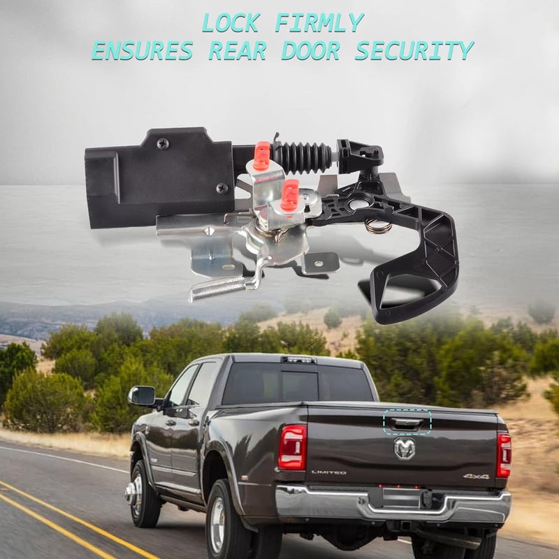 Predep Tailgate Lock Actuator Motor for Ram 1500 2500 3500 (2013-2022) - Liftgate Latch Assembly - Image 5