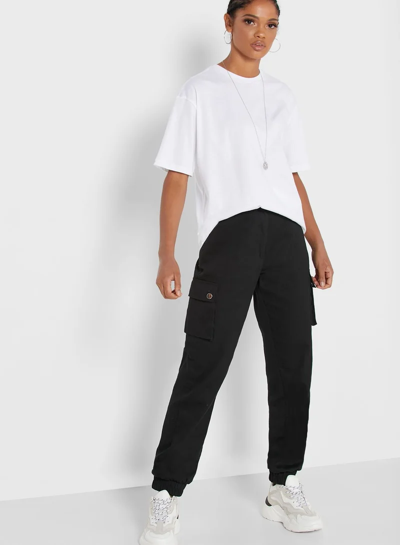 Ginger Oversized Printed Back T-Shirt