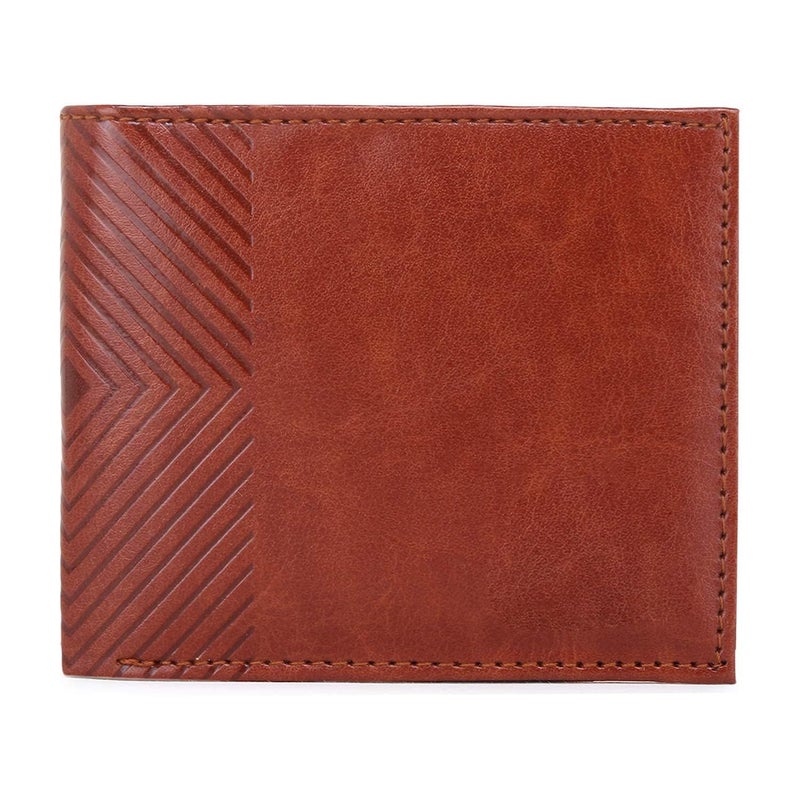 Ashtron Men's Brown Leather Wallet – Stylish Slim Bifold Card Holder with Cash Compartment for Daily Use, Office, Travel & Gifting - Image 4