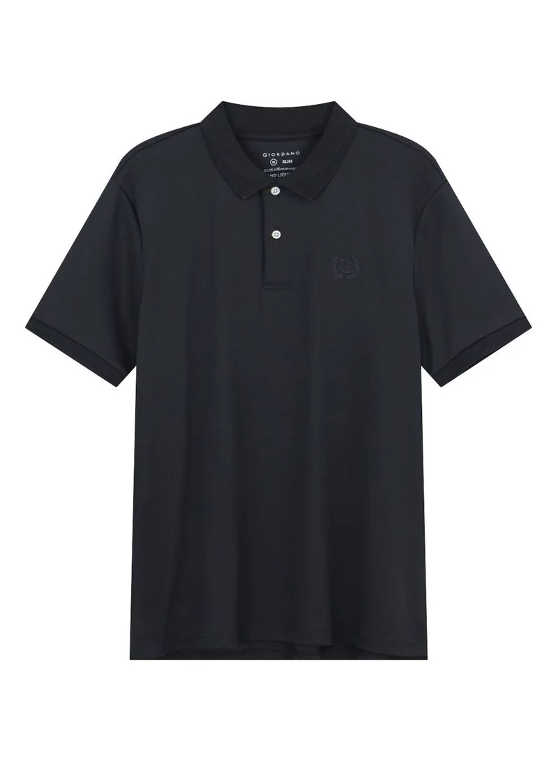 Men Slim Liquid Touch Cotton Polo Shirt