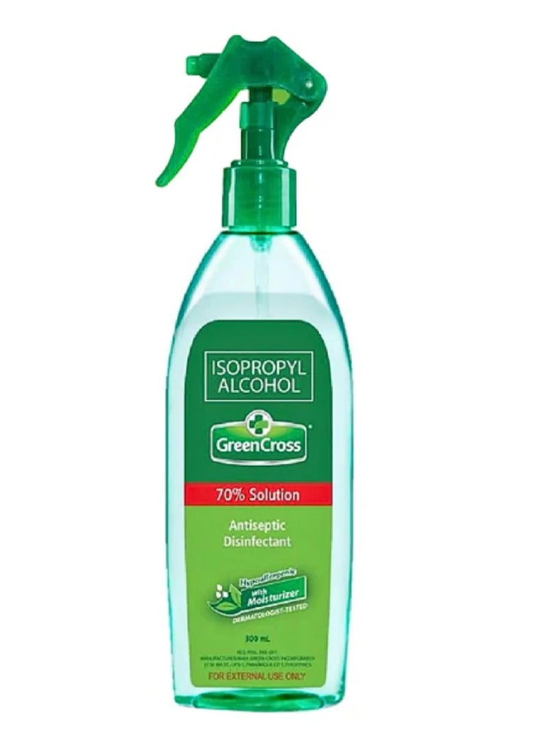 Green Cross Isopropyl 70% Alcohol With Moisturizer 300ml