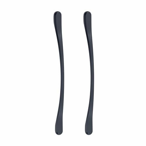 Atom 11.8 Inch Zinc Handle | Black Matt Finish | Wardrobe Grip, Drawer Fitting, Cupboard Knob, Cabinet Bar | Pack of 2 | CH-548 - Image 1